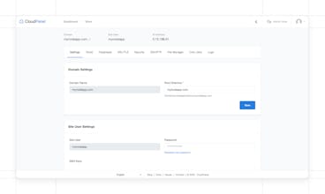 CloudPanel gallery image
