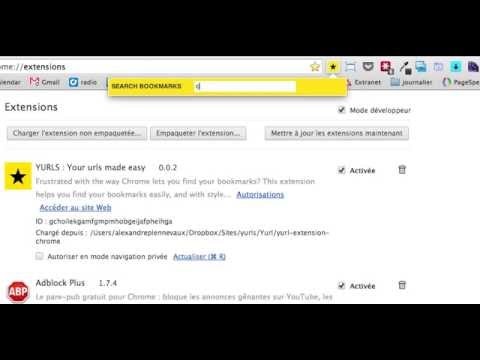 Yurl - bookmark finder