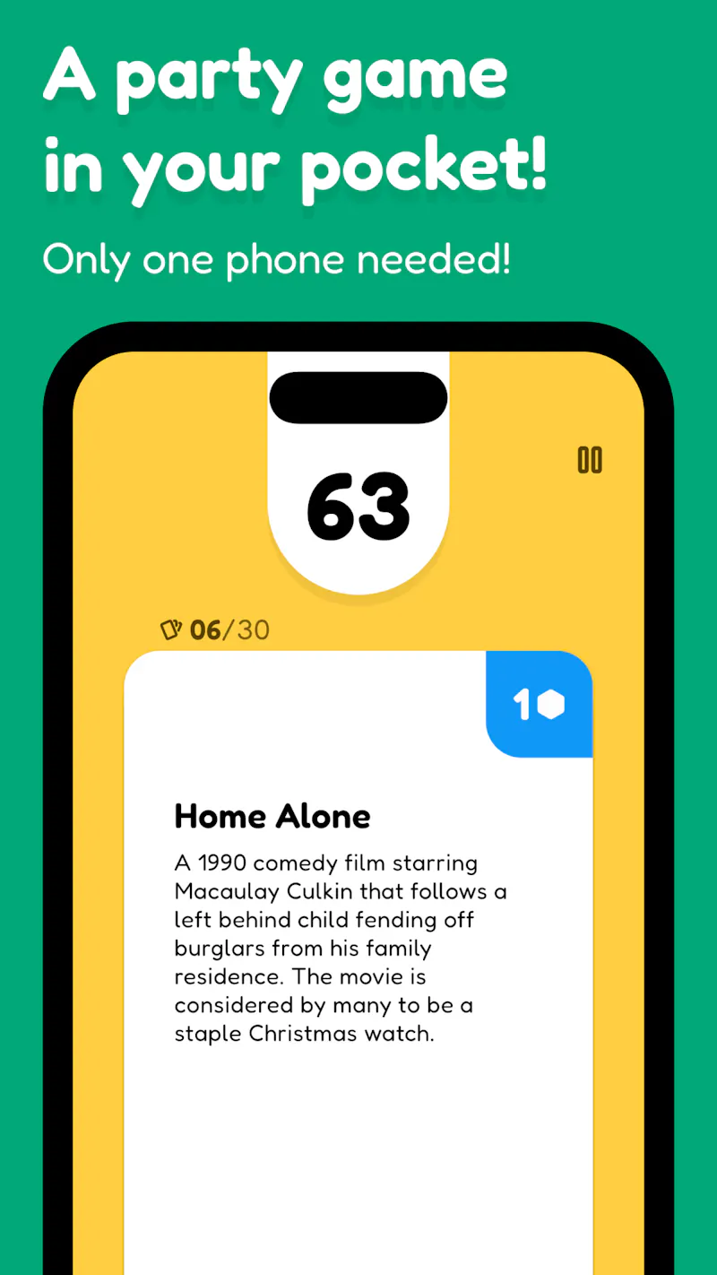 63 · Party Game & Charades screenshot 1