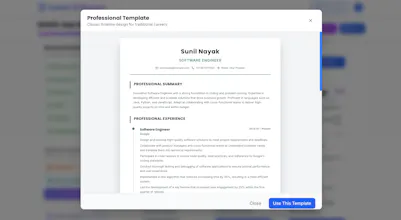 Instant AI Resume gallery image