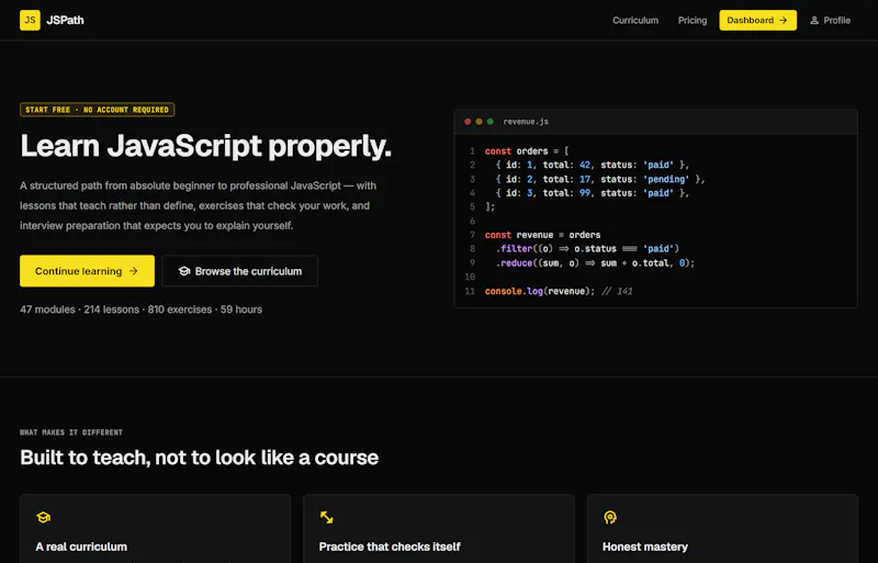 JSPath screenshot 1