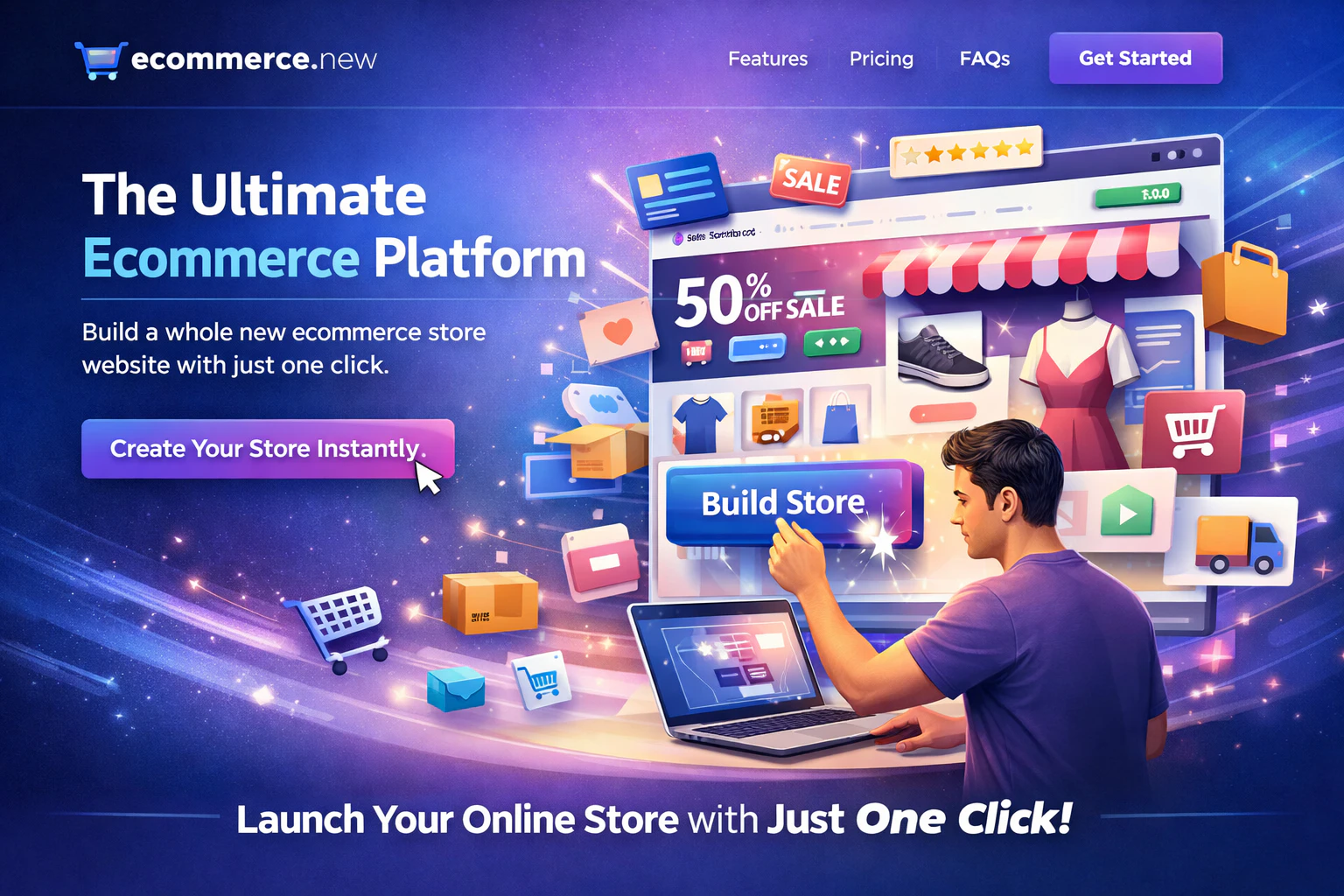 Ecommerce for Absolute Beginners logo