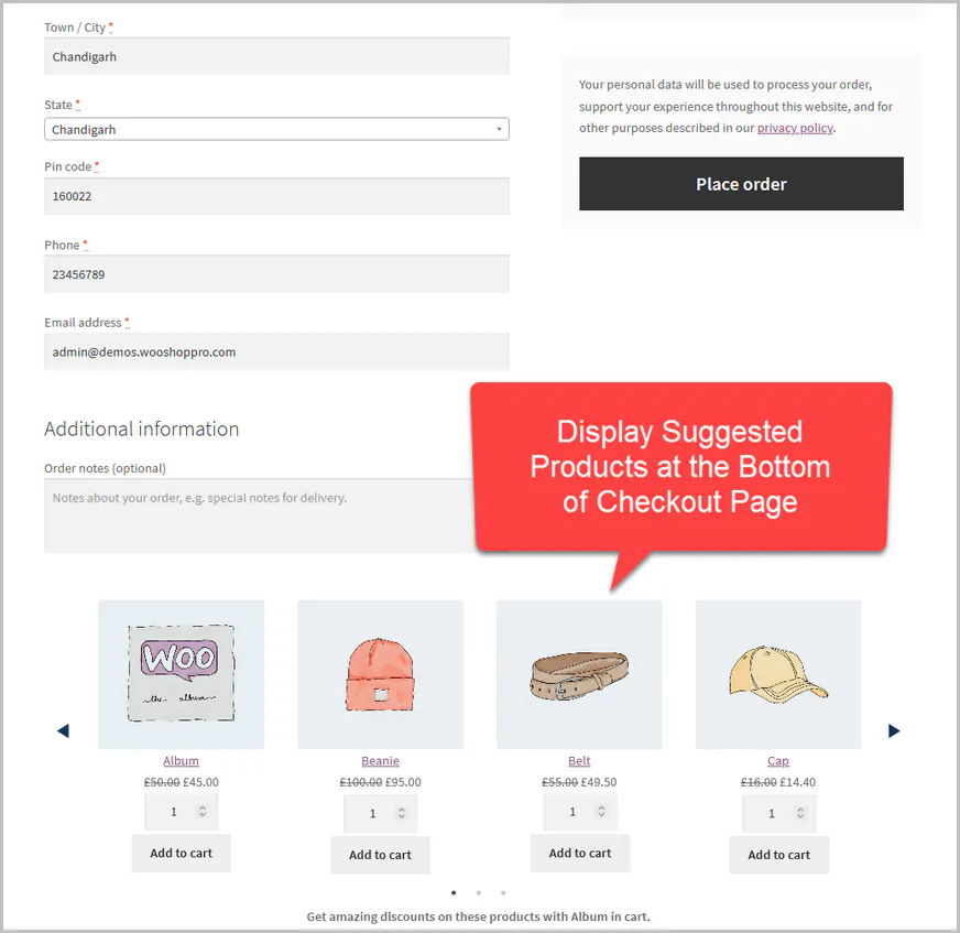 WooCommerce gallery image