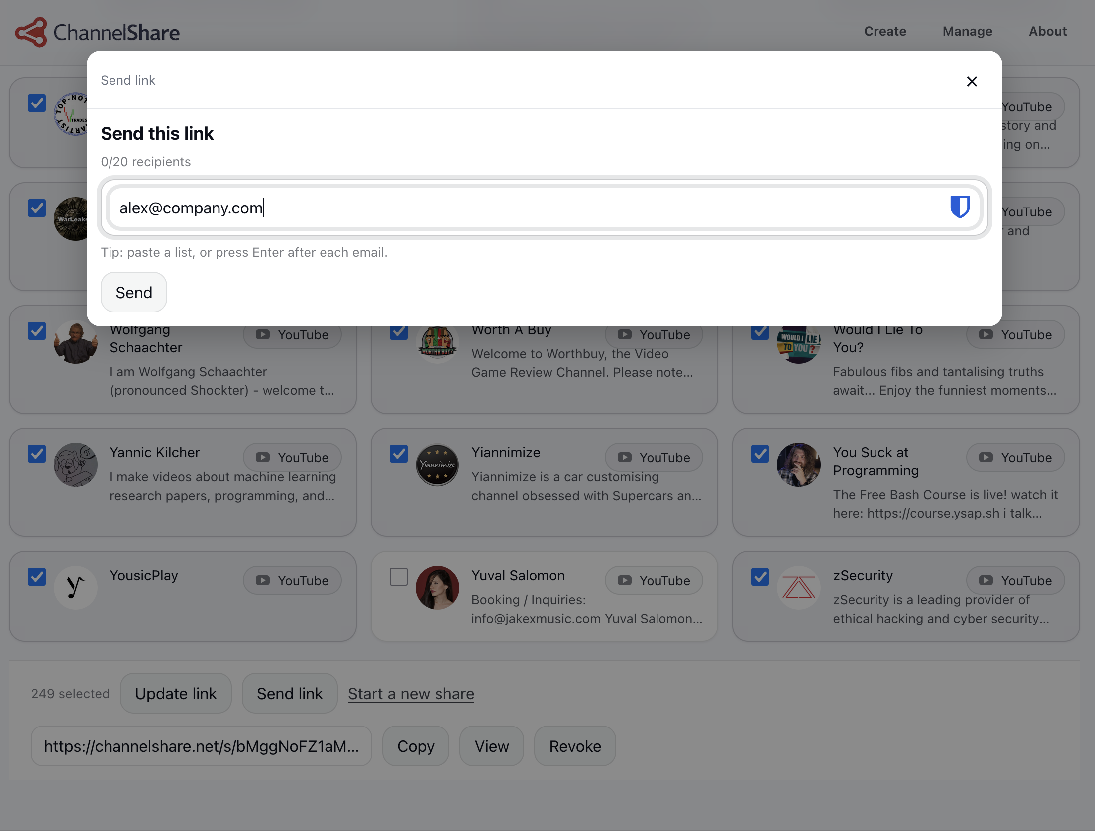 ChannelShare - Screenshot 3 showing product features and functionality