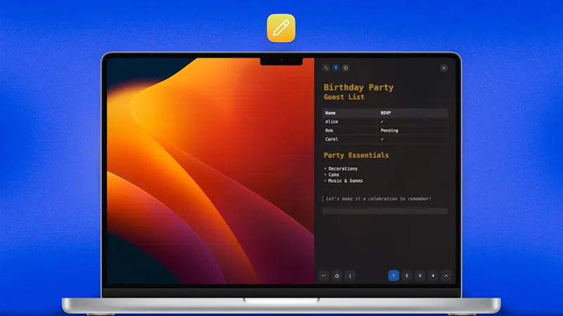 SnappyNotes screenshot 1 (video preview)