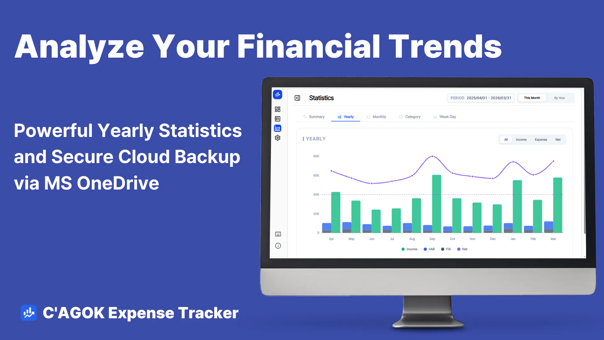 Banner del producto C'AGOK Expense Tracker