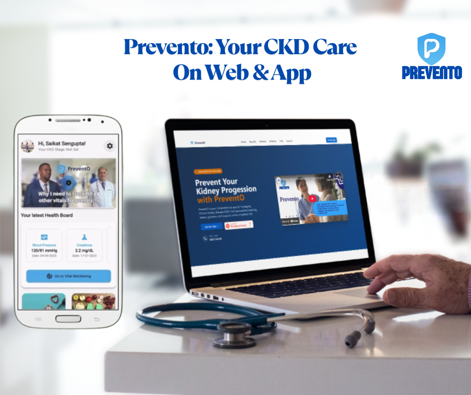 Mídia 4 de PREVETO - Smart CKD Management App - Evite a progressão da DRC.Viva mais saudável com o PREVETO.