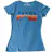 Tahoe U Blue Retro Mt. Stripe Women's Shirt
