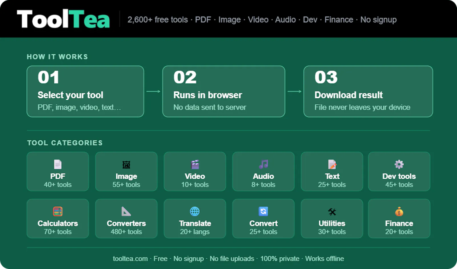 ToolTea screenshot 2