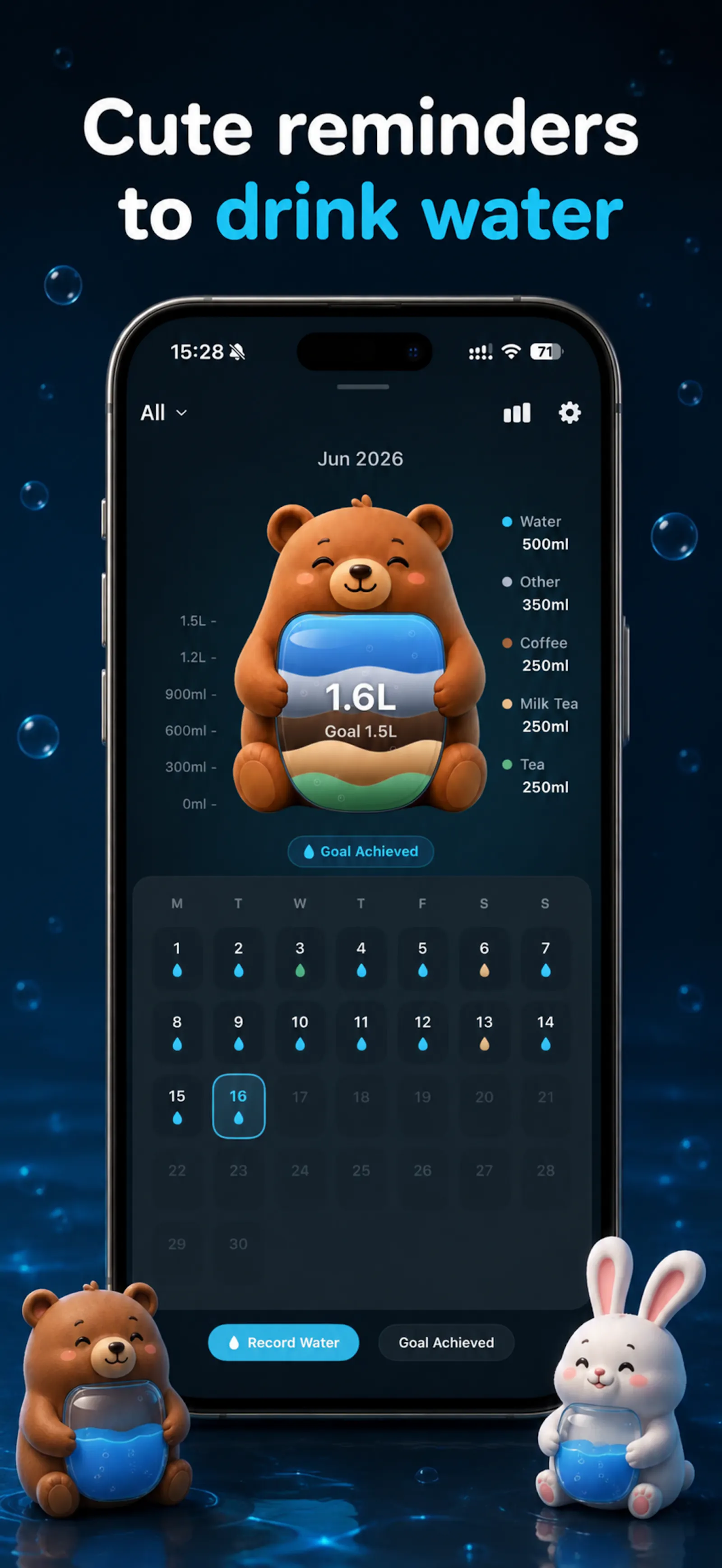 WaterCue screenshot 2