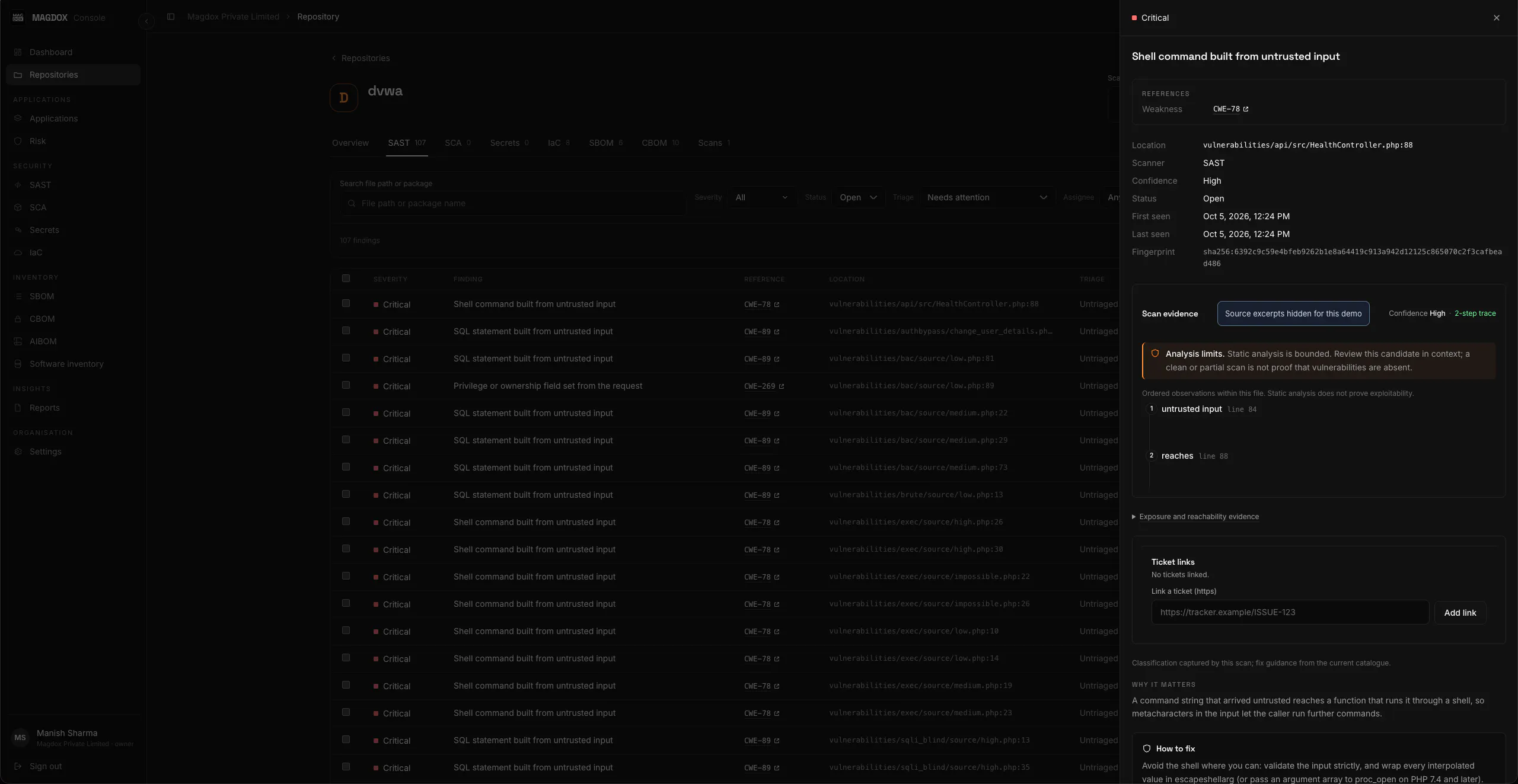 MAGDOX Code Security gallery image