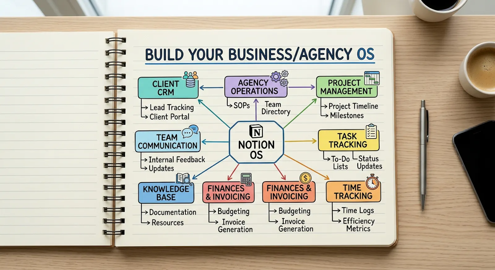 Business/Agency OS for Notion screenshot 2