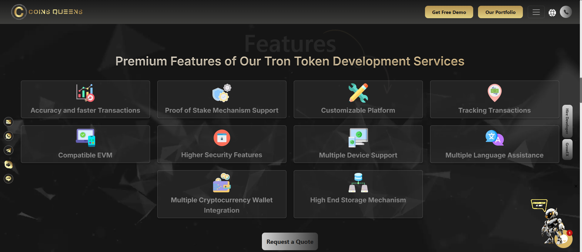 Tron Token Development gallery image