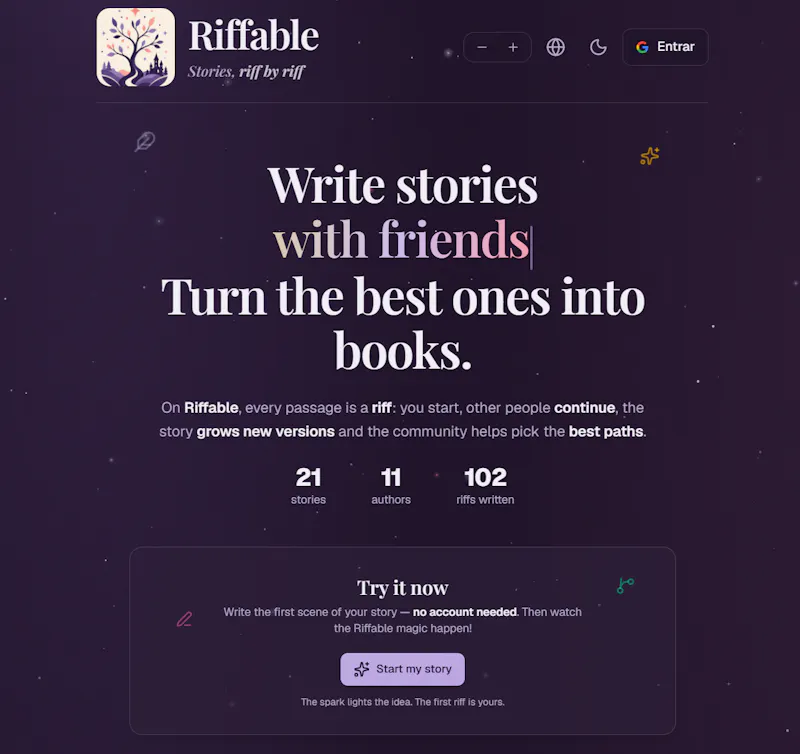 Riffable screenshot 1