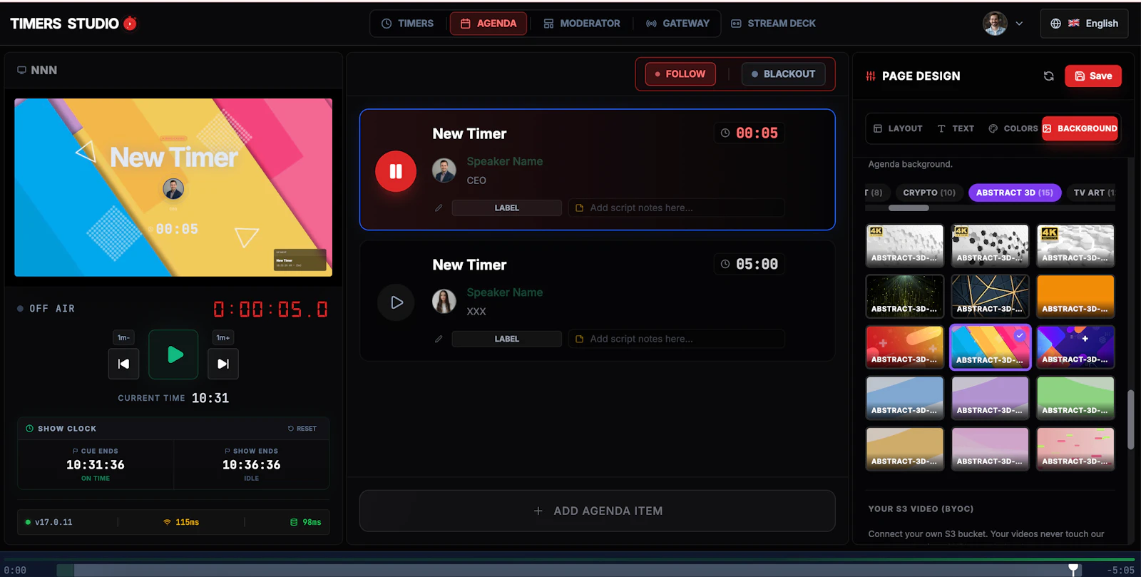 Timers Studio screenshot 2