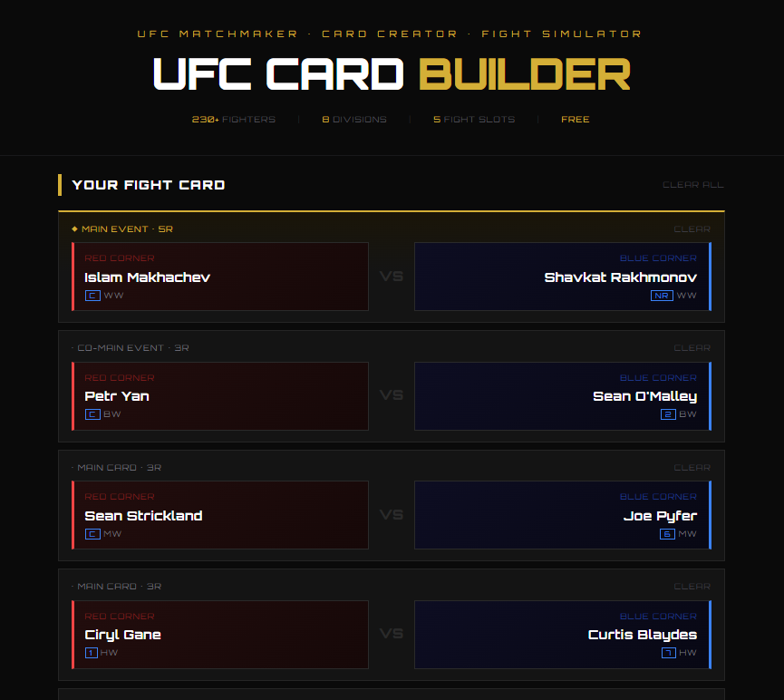 UFC & MMA Fight Simulator gallery image