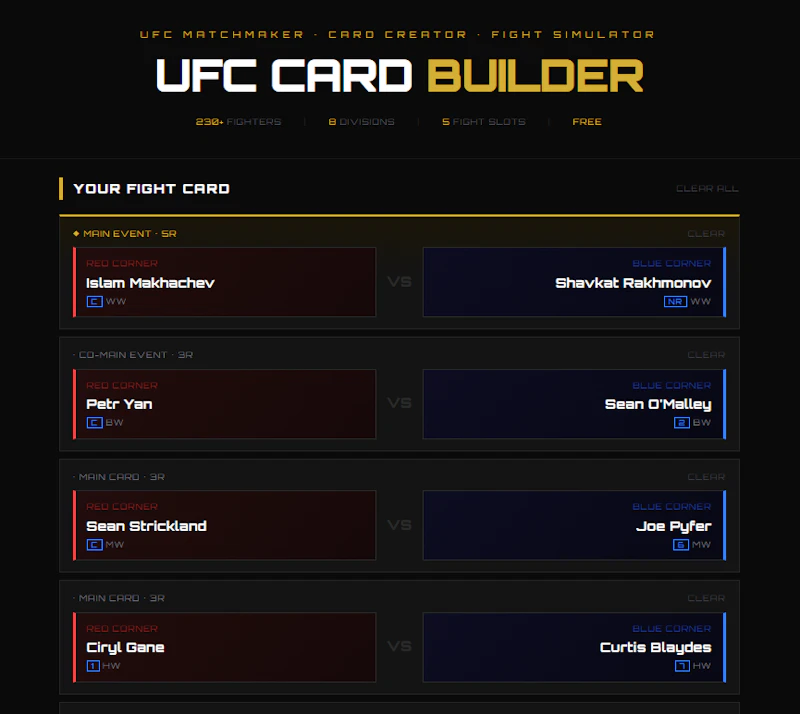 UFC & MMA Fight Simulator screenshot 3
