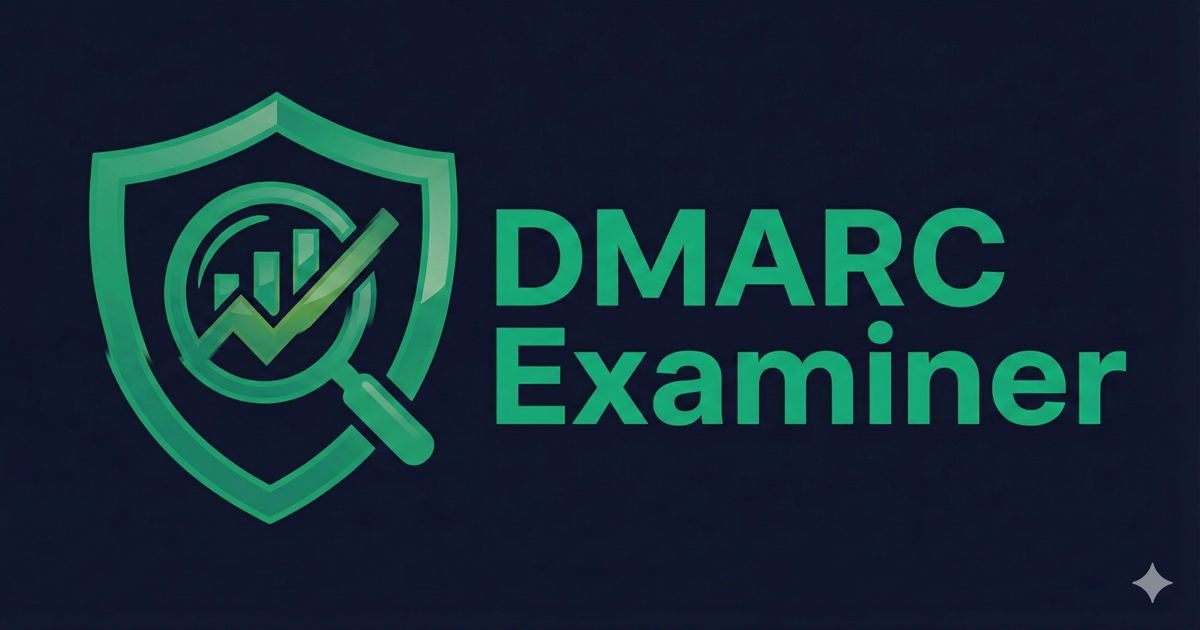 DMARC Examiner - Main product screenshot demonstrating key features and user interface