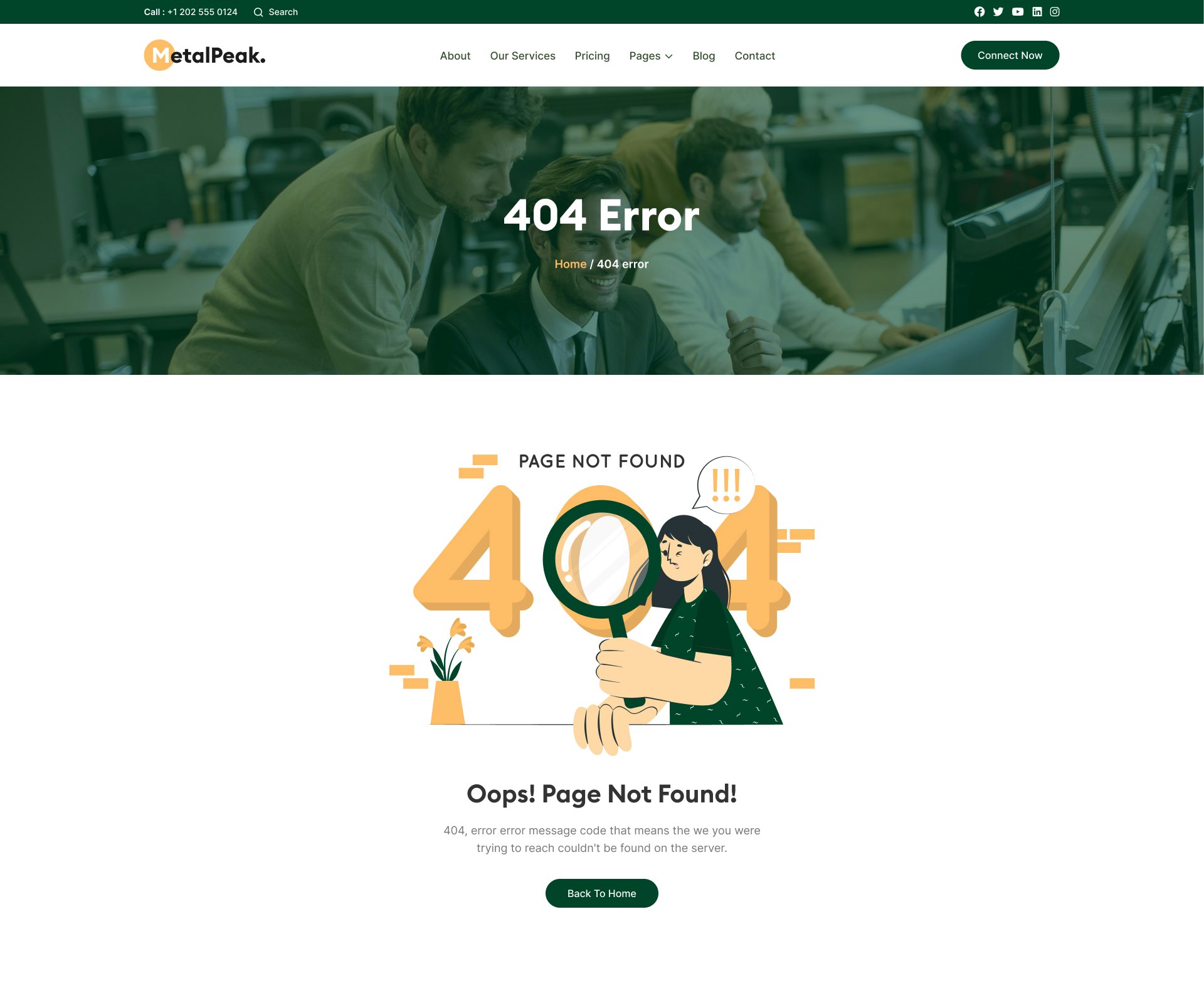 MetalPeak: قالب HTML لوكالات تكنولوجيا المعلومات media 15