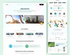 Waste Management Web Design gallery image