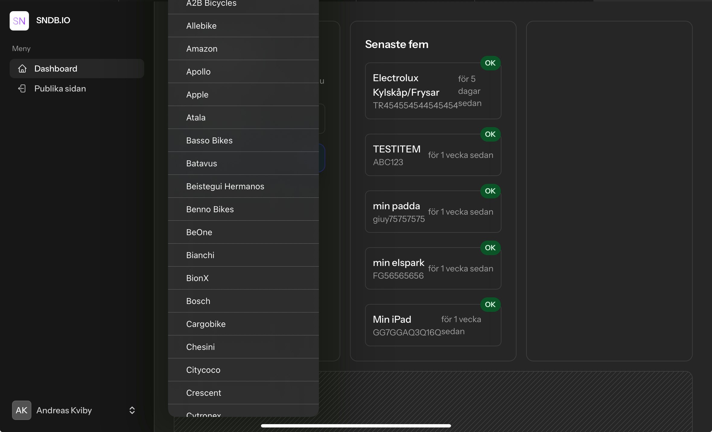 وسائط SNDB.IO - التحقق من الرقم التسلسلي - حماية السرقة والتحكم في sndb.io 4