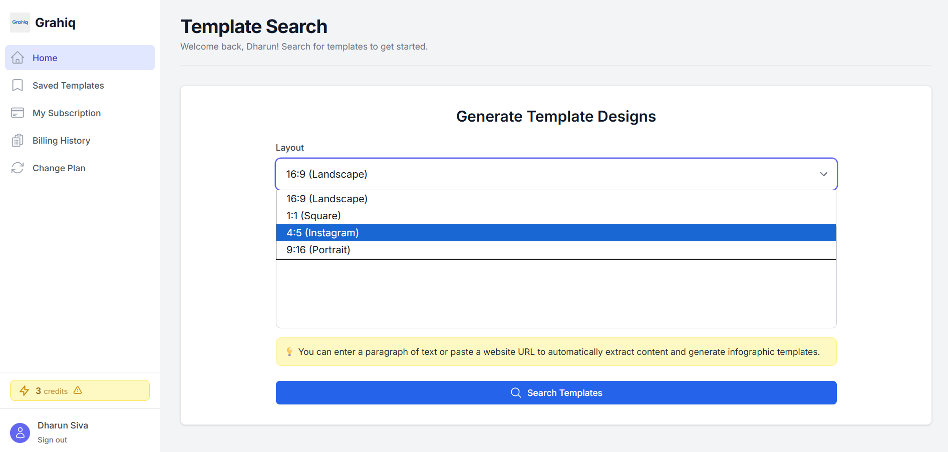 Grahiq AI - Screenshot 5 showing product features and functionality