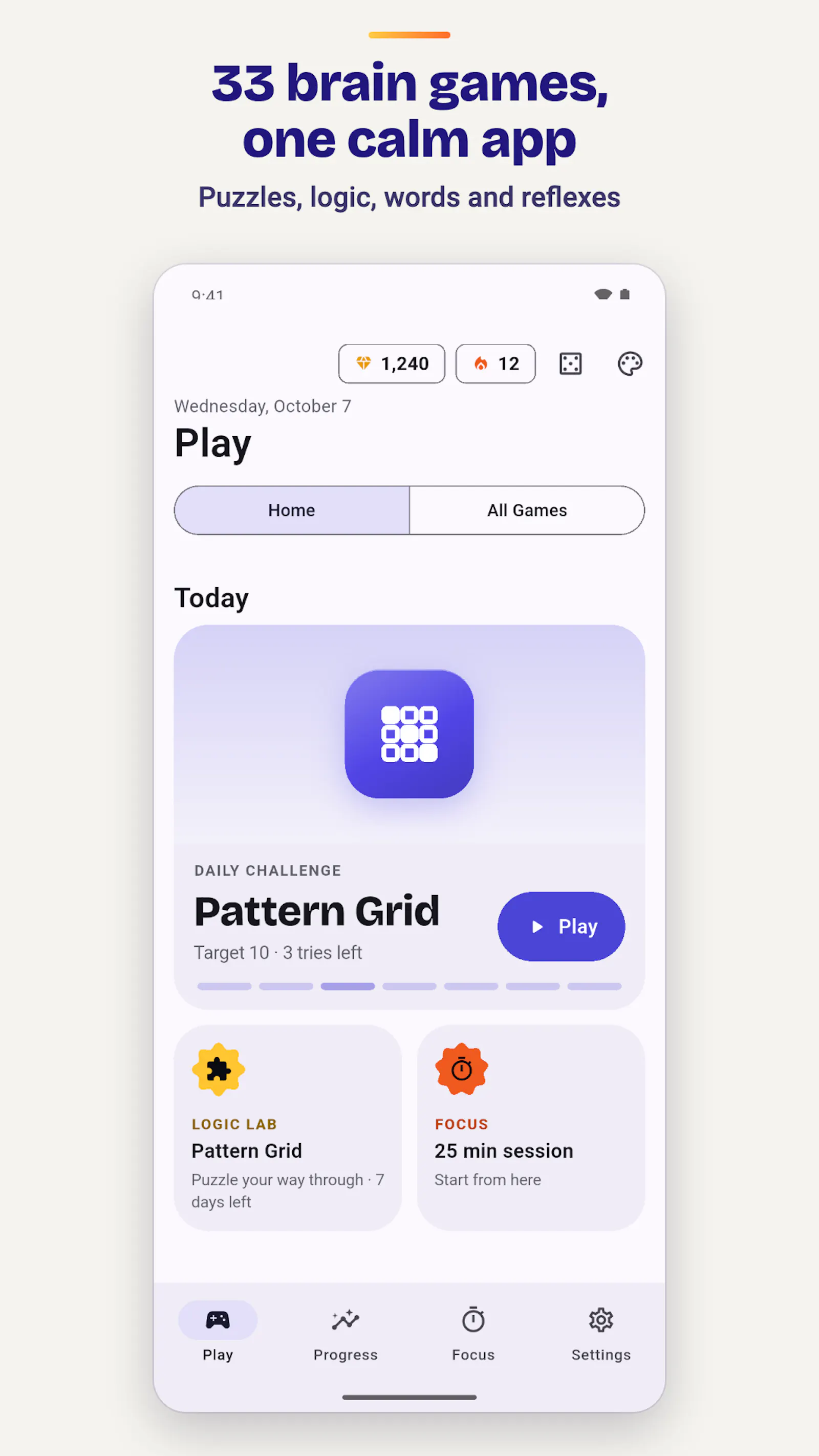 Mindful Brain Games screenshot 6