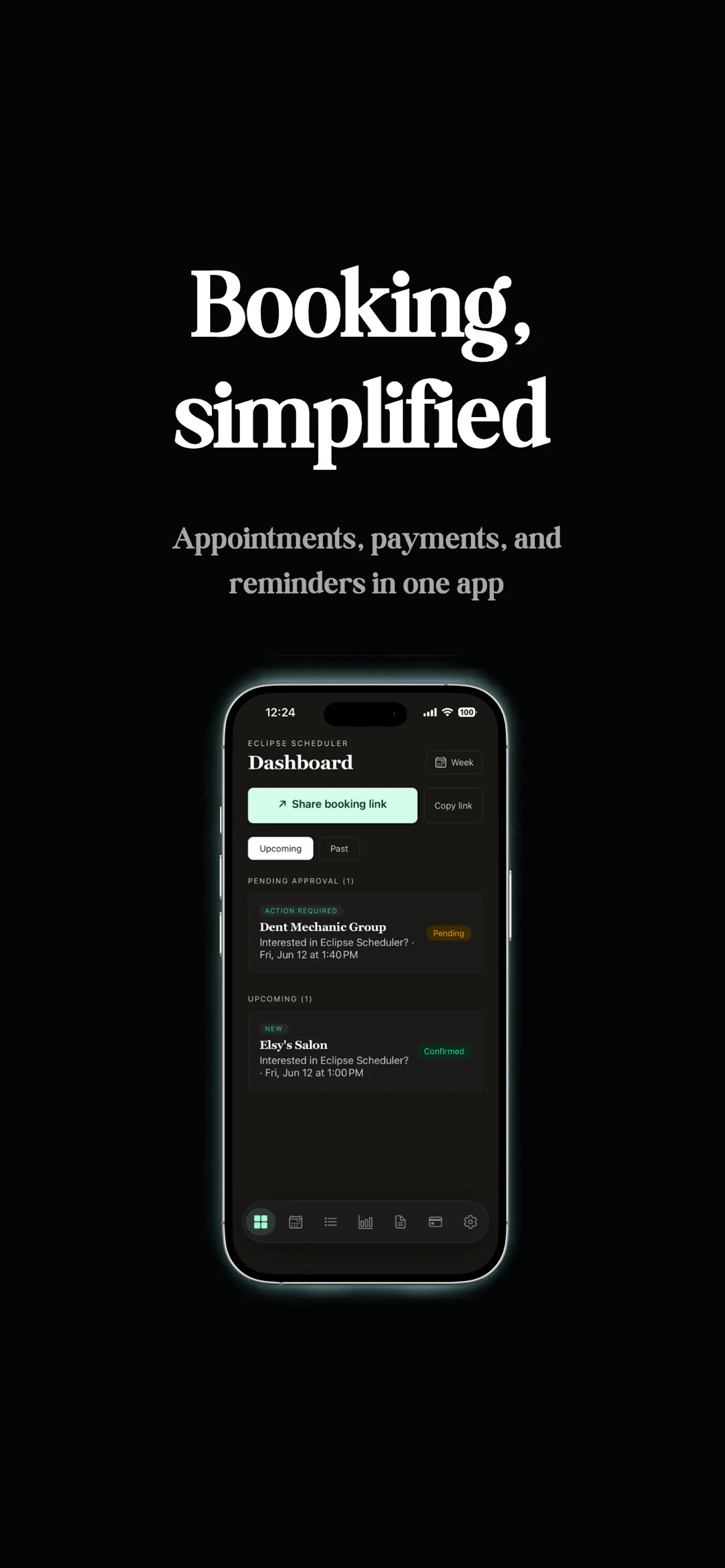 Eclipse Scheduler Mobile App Launch screenshot 1
