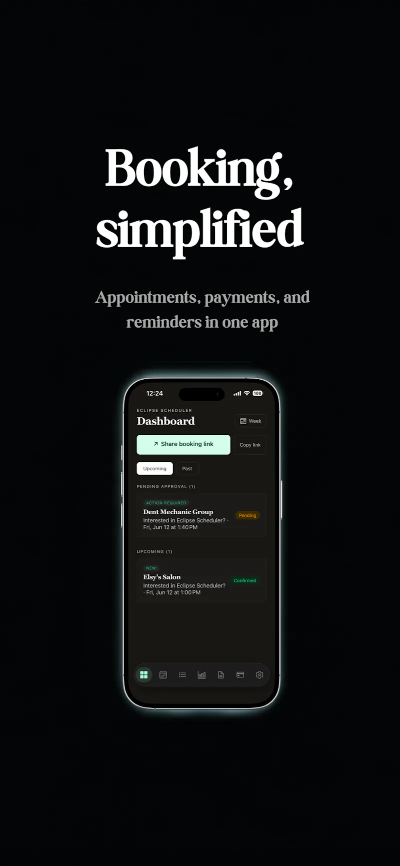 Eclipse Scheduler Mobile App Launch screenshot 1