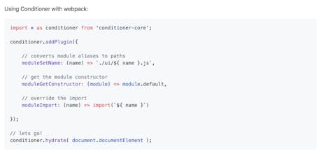 Conditioner.js gallery image