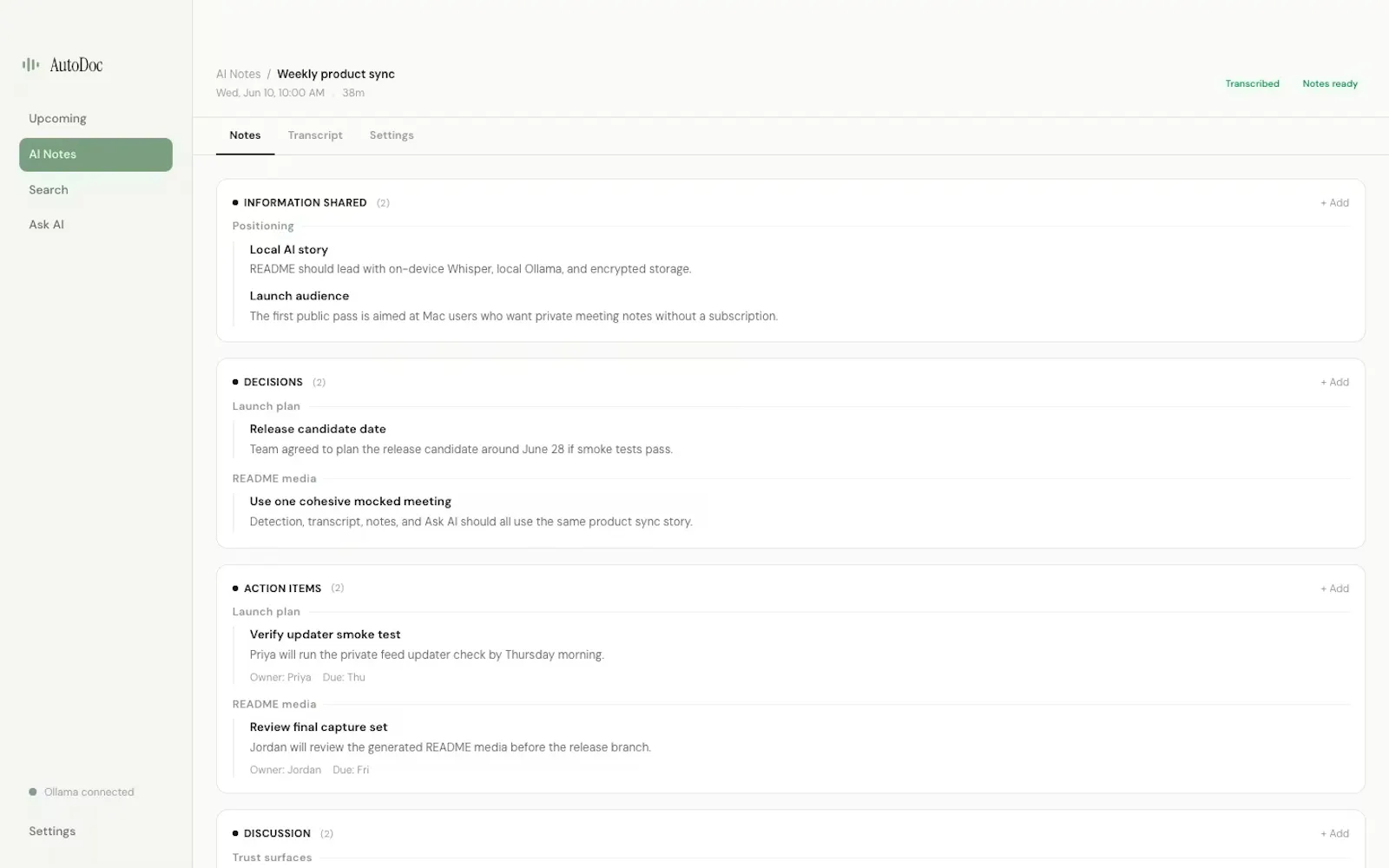 AutoDoc screenshot 2