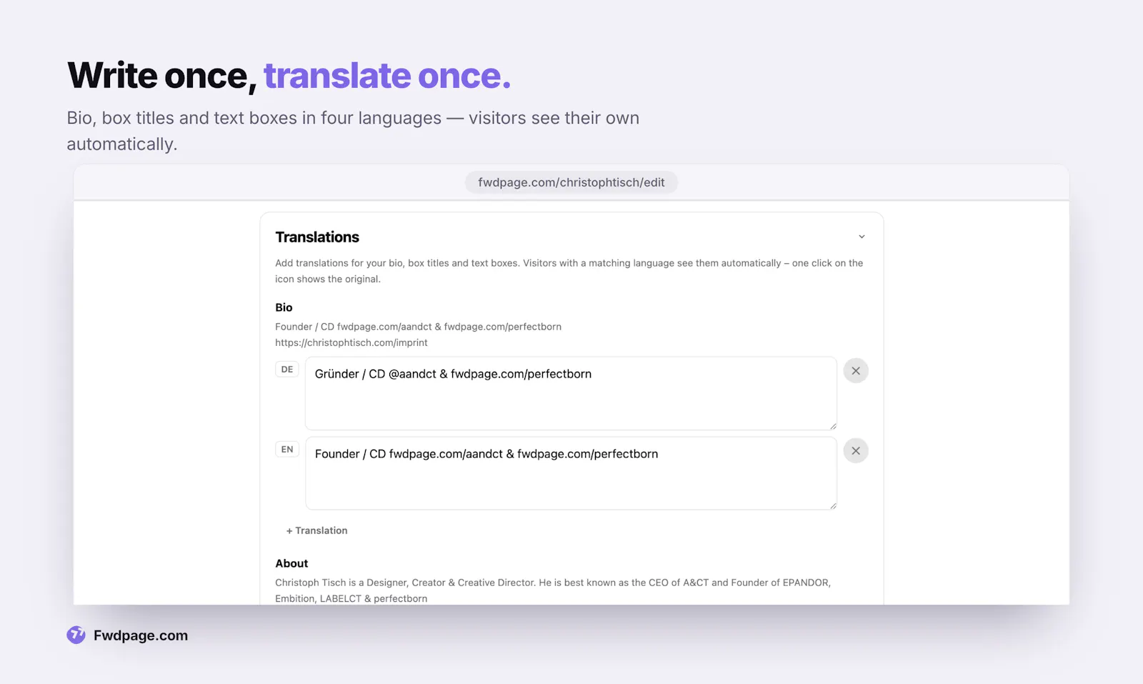 Fwdpage screenshot 5
