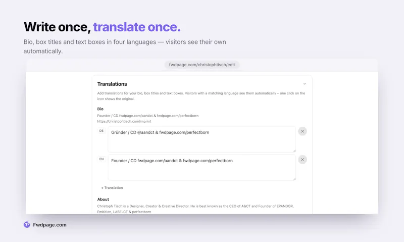 Fwdpage screenshot 5