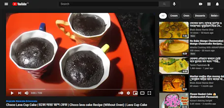 Choco Lava Cup gallery image