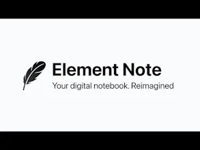 Element Note: Your digital notebook. Reimagined | Product Hunt