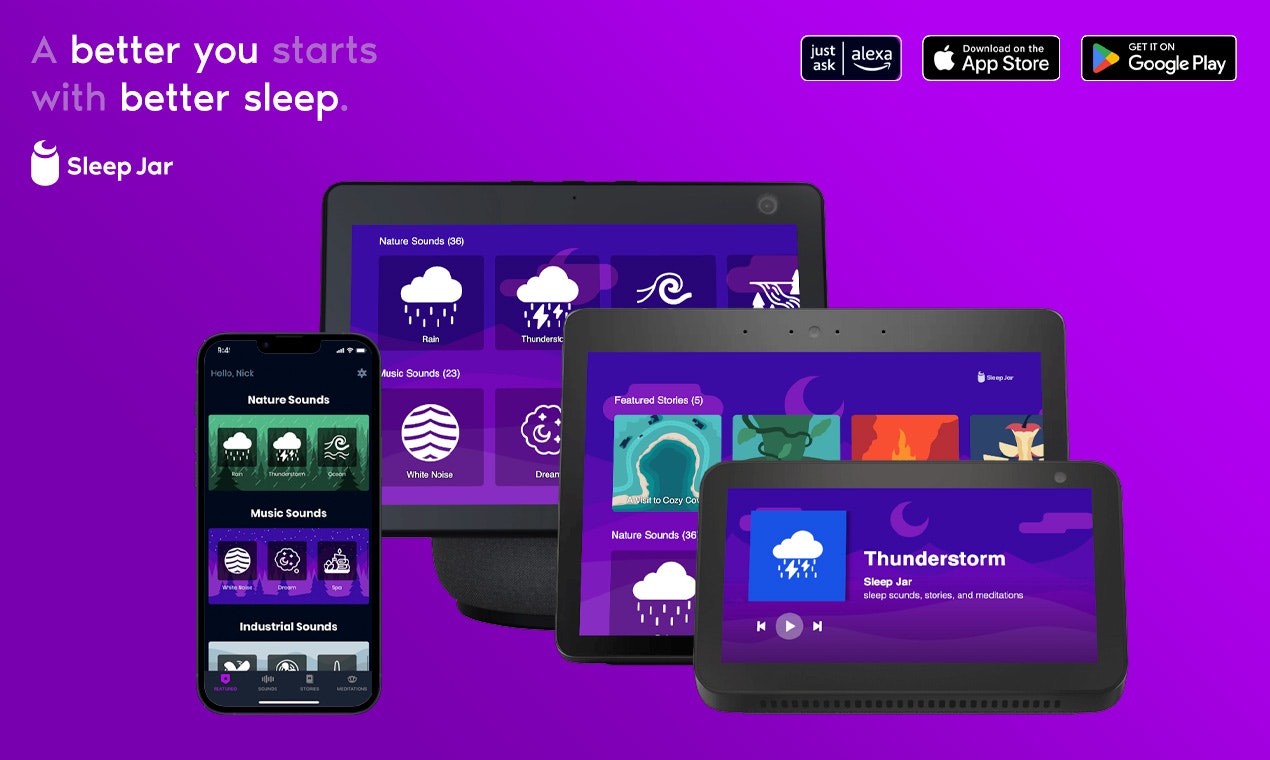 Slaappot - Slaapgeluiden, verhalen en meditaties voor mentaal welzijn media 1
