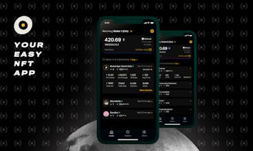 Objective Moon NFT Tracker gallery image