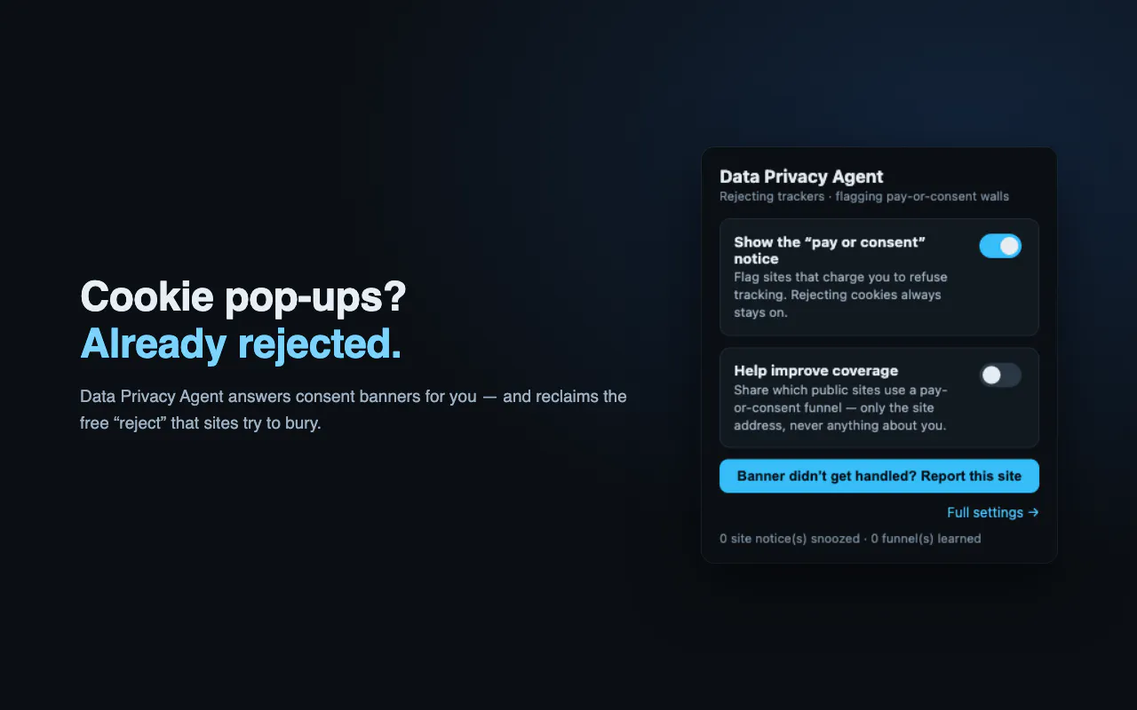 Data Privacy Agent screenshot 1