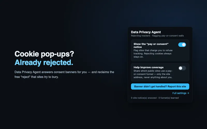 Data Privacy Agent screenshot 1