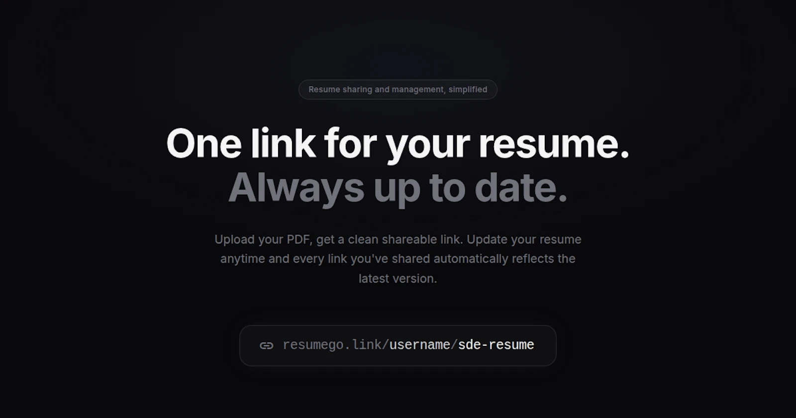 resumeGo screenshot 6