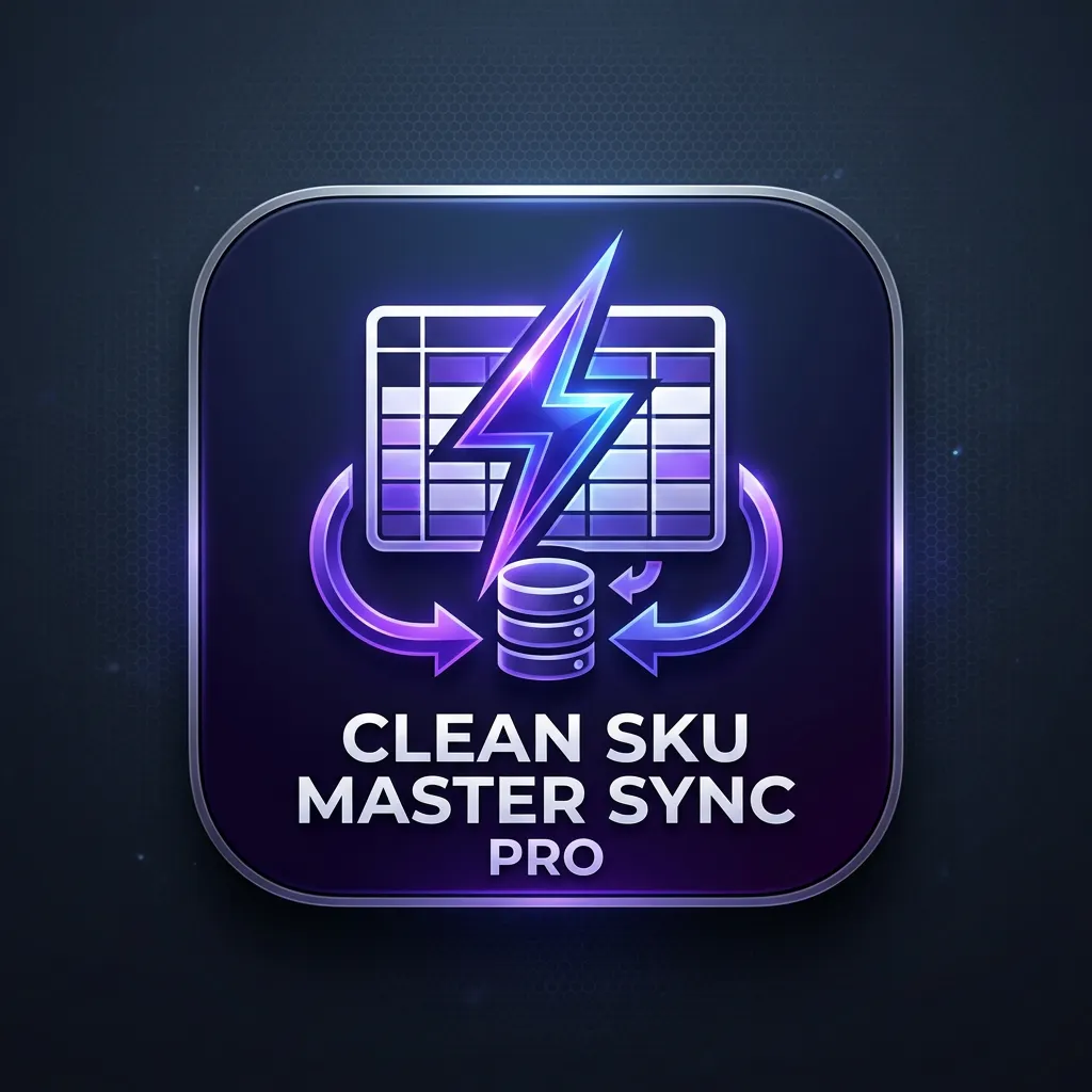 Clean SKU Master Sync Pro