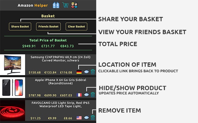 Amazon Helper - Virtual Basket  gallery image