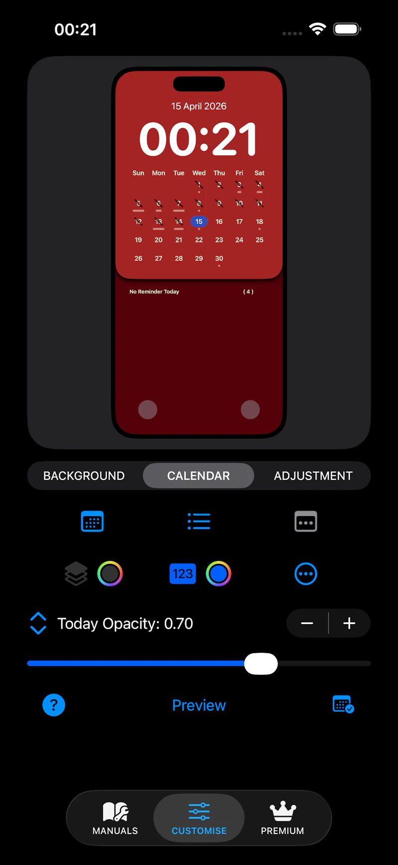ScheduleScreen screenshot 7