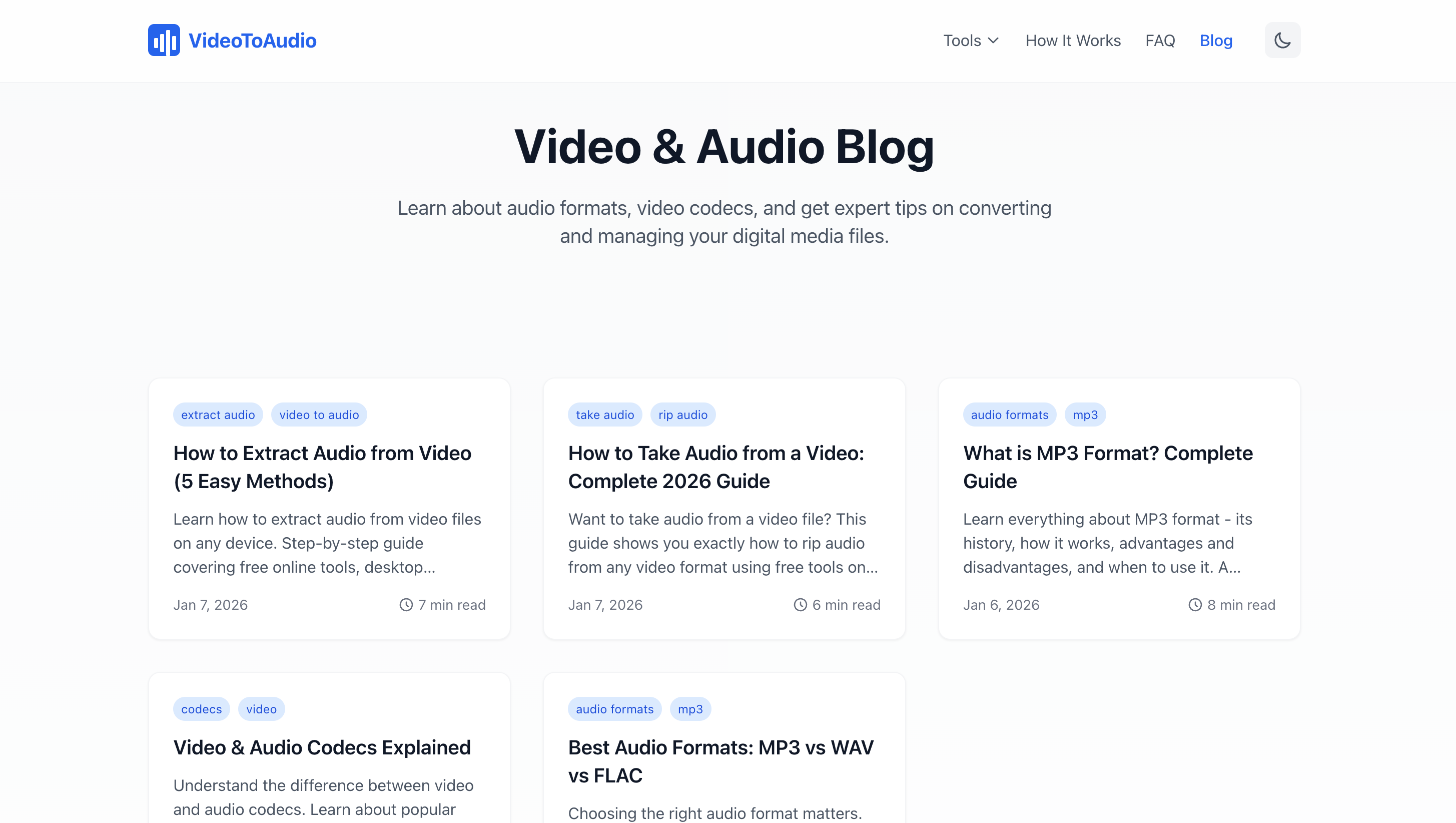 FreeVideoToAudio - Screenshot 4 showing product features and functionality