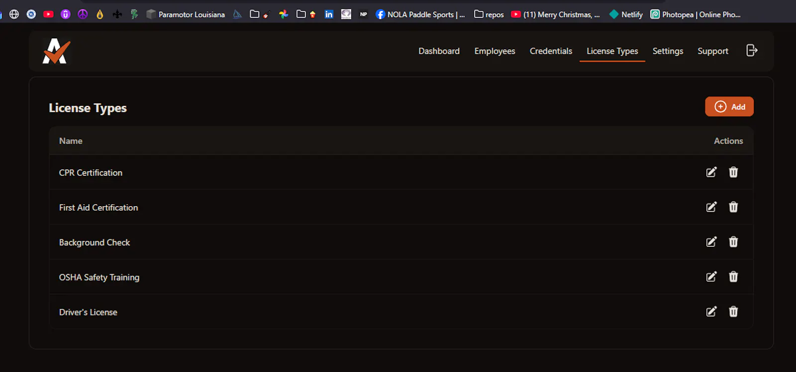 AccrediTrack screenshot 4