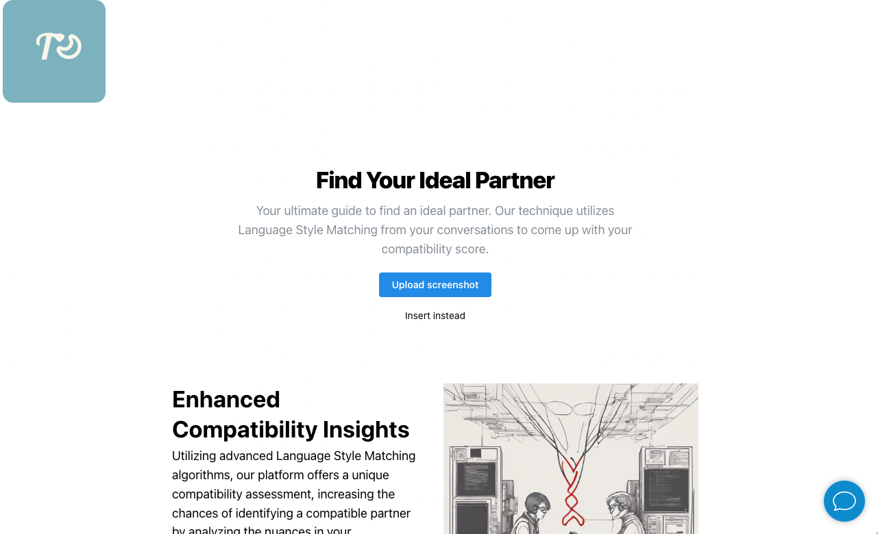 startuptile TunedTogether-Discover Compatibility with Your Partner with Liguistics