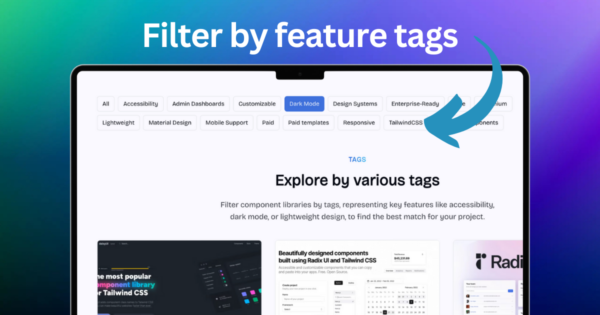ComponentLibraries - Find the Best UI Library for any Framework media 3