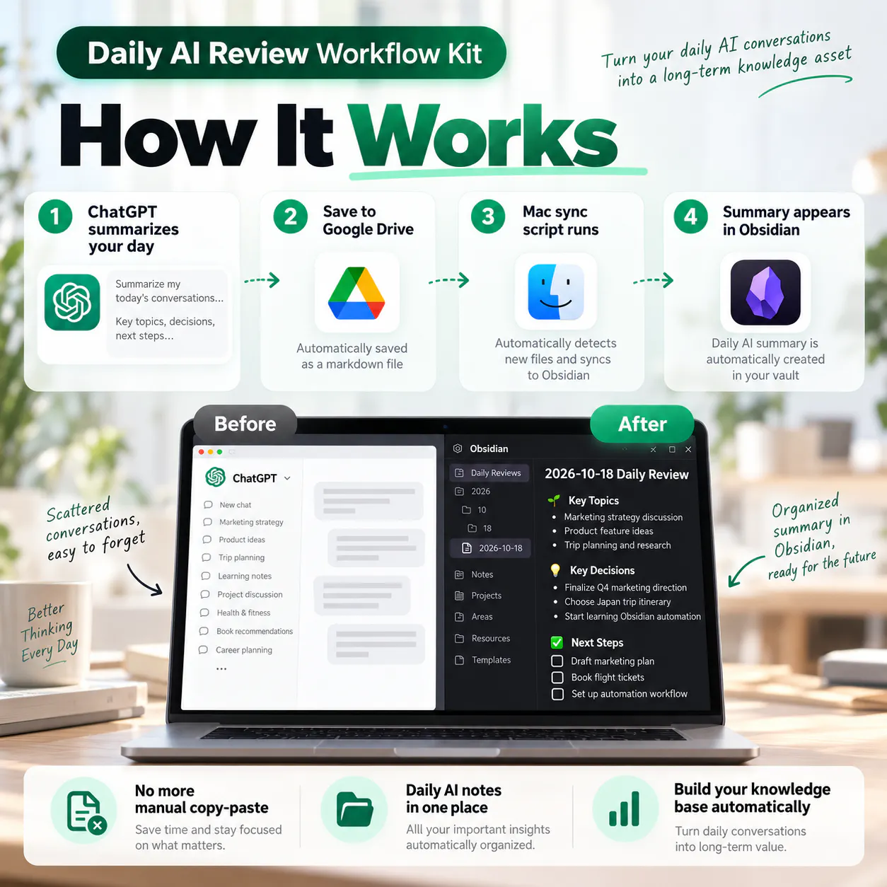 Daily AI Review Workflow Kit gallery image