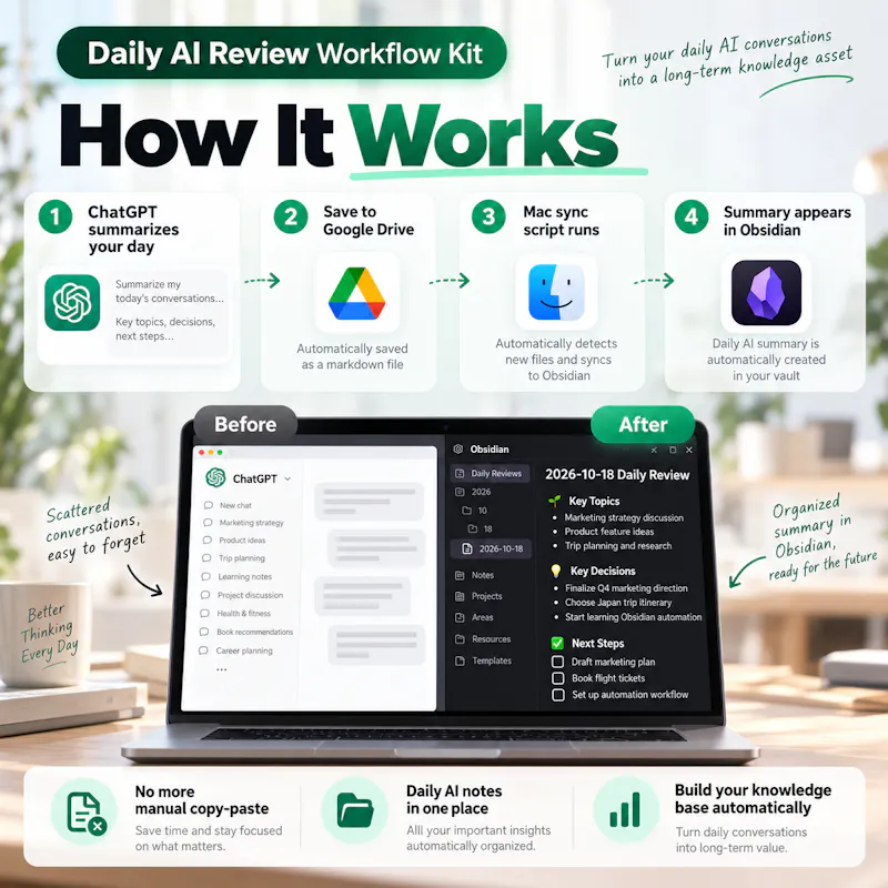 Daily AI Review Workflow Kit screenshot 2