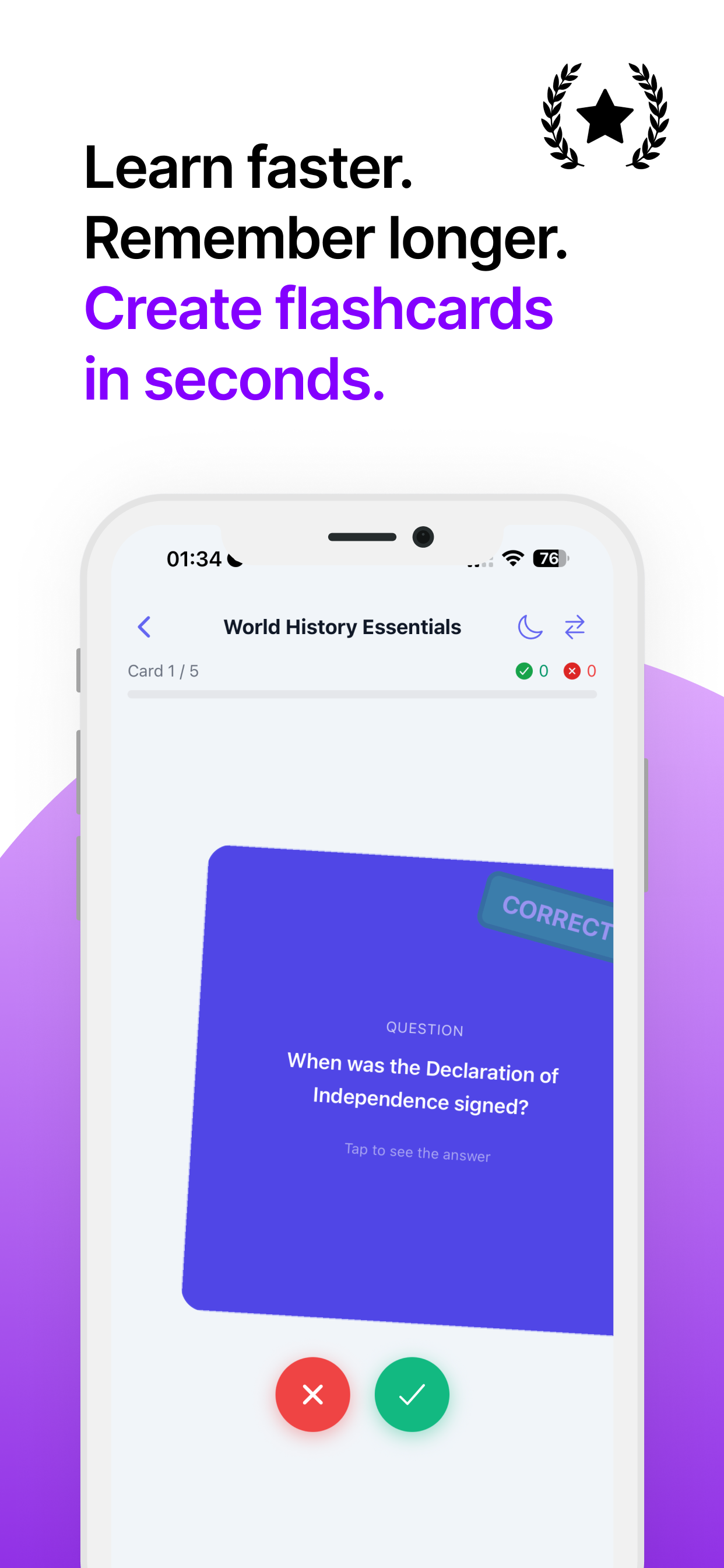 KitaFlash: AI Flashcards gallery image